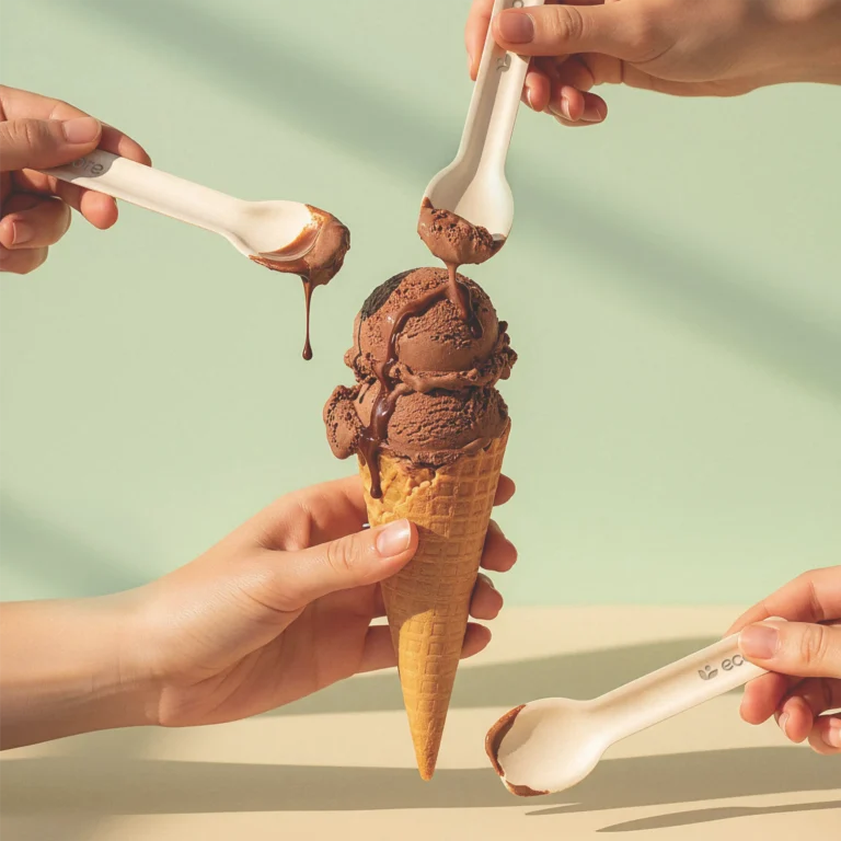 PAPER ICE CREAM SPOON